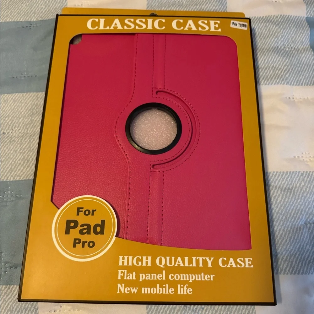 Pink iPad Pro Case 12.9” 3rd Generation New